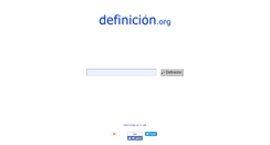 Desktop Screenshot of definicion.org